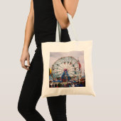 Coney Island Wonder Wheel Tote Bag (Voorkant (product))