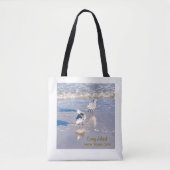 Coney Island Zeemeeuwen Tote Bag (Voorkant)