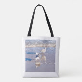 Coney Island Zeemeeuwen Tote Bag (Achterkant)