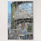 Coney Islands Cyclone Roller Coaster Jigsaw Puzzle Legpuzzel (Verticaal)