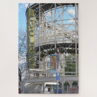 Coney Islands Cyclone Roller Coaster Jigsaw Puzzle Legpuzzel