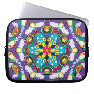 Confectie Kaleidoscoop 10" laptophoes Laptop Sleeve