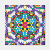 Confectie Kaleidoscope Magnet (Voorkant)