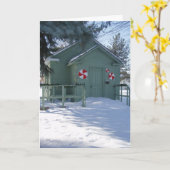 “Confectie” kerstkaart Kaart (Gele Bloem)