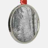 Confecties in sneeuw — metalen ornament (Rechts)