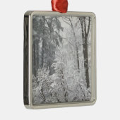 Confecties in sneeuw — metalen ornament (Rechts)