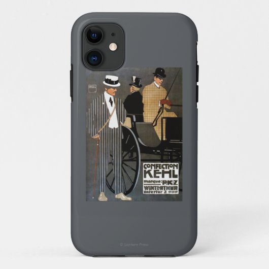 Confection Kehl Gentlemen Clothing Case-Mate iPhone Case (Achterkant)