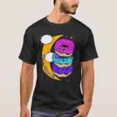 Confectioner Slaaptop Donuts Moon T-shirt (Voorkant)