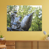 Confederaal Burgeroorlog Monument Canvas Afdruk (Insitu (Woonkamer))