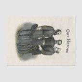 Confederacy Civil War Heroes Tissuepapier (Voorkant)