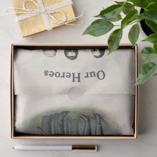 Confederacy Civil War Heroes Tissuepapier (Geschenk)