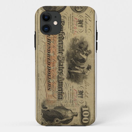  Confederate Currency iPhone case (Achterkant)
