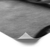 Confederate Generaal Robert E. Lee Portrait Poster (Hoek)