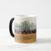 Confederate Line of Battle Coffee Mug Magische Mok (Voorkant links)