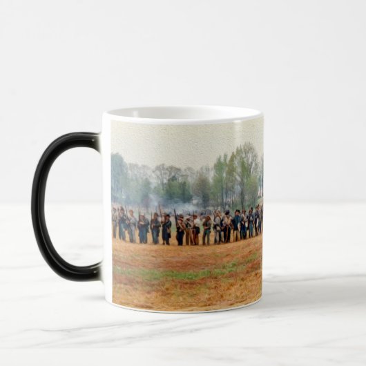 Confederate Line of Battle Coffee Mug Magische Mok (Links)