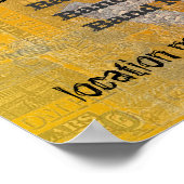 Confederate Money Geweldige Rock Budget Poster (Hoek)