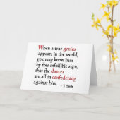 Confederatie van Dunces Kaart (Gele Bloem)