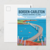 Confederation Bridge Canada Briefkaart (Voorkant / Achterkant)