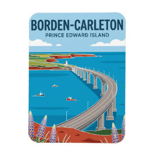 Confederation Bridge Canada Magneet