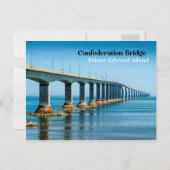 Confederation Bridge, Prince Edward Island Briefkaart (Voorkant / Achterkant)
