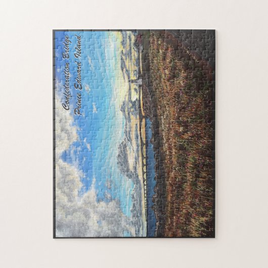 Confederation Bridge Sunset, PEI Legpuzzel (Verticaal)