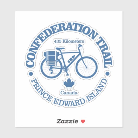 Confederation Trail (wielrennen) Sticker (Vel)
