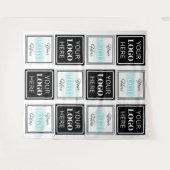 Conference Booth Decor Backdrop Wandkleed (Voorkant (horizontaal))