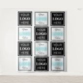 Conference Booth Decor Backdrop Wandkleed (Voorkant)