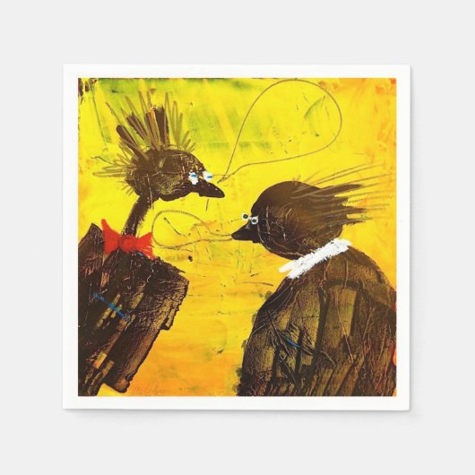 CONFERENCE CAW cocktailservet Servet (Voorkant)