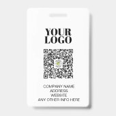 Conferentie Lanyard Badge Aangepaste STAFF ID  (Achterkant)