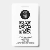 Conferentie Lanyard Badge Aangepaste STAFF ID (Achterkant)