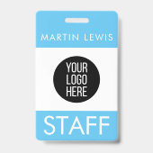 Conferentie Lanyard Badge Aangepaste STAFF ID (Voorzijde)