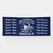  conferentie over rechtshandhaving spandoek (Horizontaal)