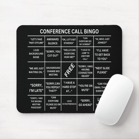 Conferentiegesprek Bingo Muismat (Met muis)