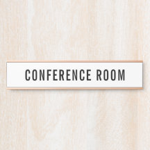 Conferentieruimte Teken voor Kantoor Door Zelfklev