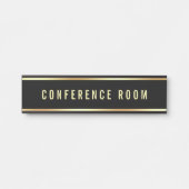 Conferentieruimte  tekst Sjabloon Deurbordje (Voorkant)