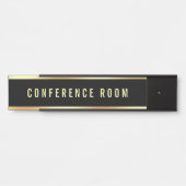 Conferentieruimte  tekst Sjabloon Deurbordje (Voorkant)