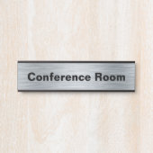 Conferentiezaal Deurbordje (Voorkant)