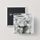 Conferra Fucus Vierkante Button 5,1 Cm (Voorkant /achterkant)