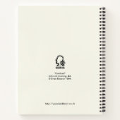 "Confess!", india inkttekening Notitieboek (Achterkant)