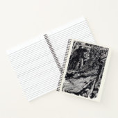 "Confess!", india inkttekening Notitieboek (Binnen)