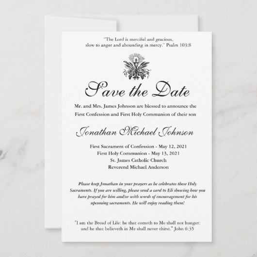 CONFESSIE EN COMMUNICATIE BEWAREN DE DATUM 1-25 SAVE THE DATE (Achterkant)