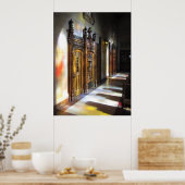 Confession Booth - St. Dominics - San Francisco Poster (Keuken)