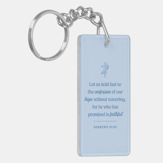 Confession of Hope Christian Sleutelhanger (Voorkant Links)