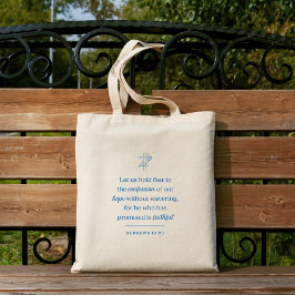 Confession of Hope Christian Tote Bag