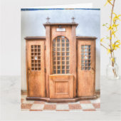 Confessional Box Salzburg Kaart (Gele Bloem)