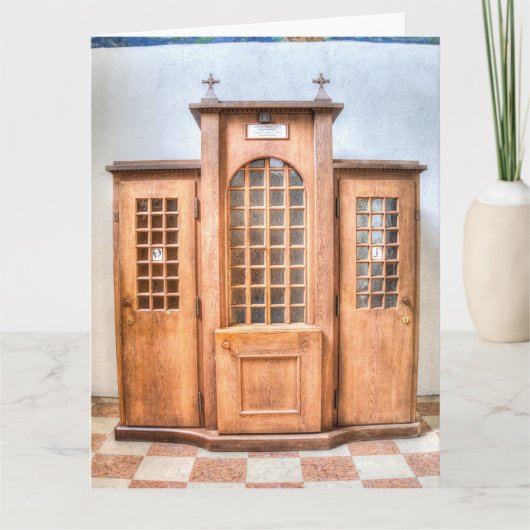 Confessional Box Salzburg Kaart (Voorkant)