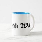 Confessionele Lutheran-Mok - CoWo-tranen Tweekleurige Koffiemok (Voorkant rechts)