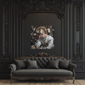 Confessions of a Monocle Maker — Gothic Surreal Canvas Afdruk