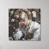 Confessions of a Monocle Maker — Gothic Surreal Canvas Afdruk (Voorkant)